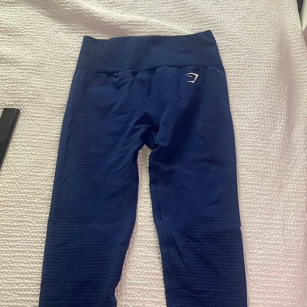 Gym shark leggings new color blue